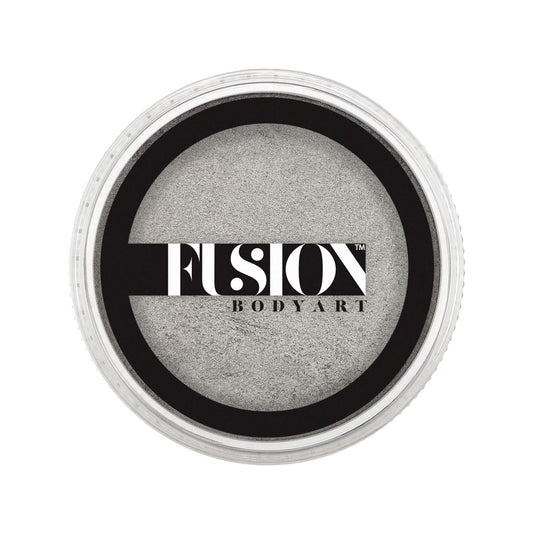 Fusion Body Art Pearl Metallic Silver Face Paint 32g