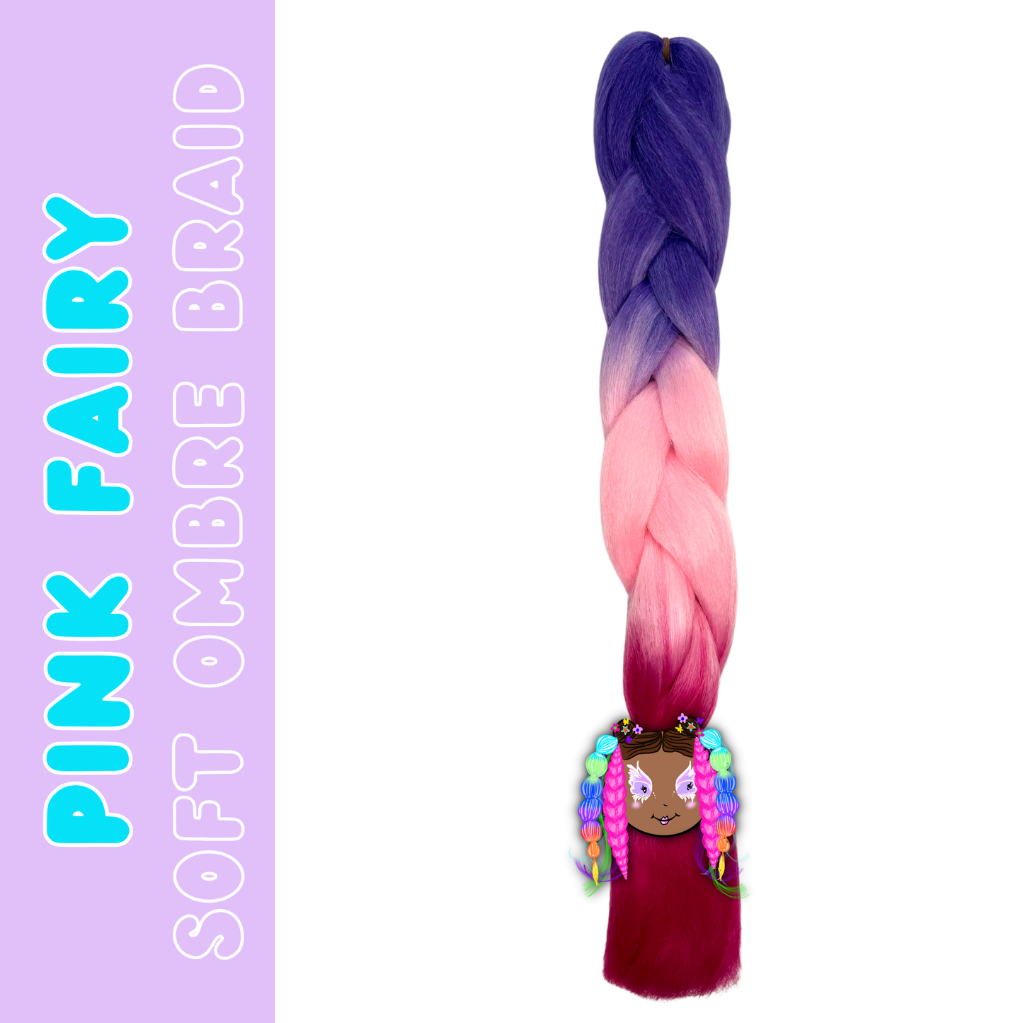 Ombre Soft Braid Hair 24 inch