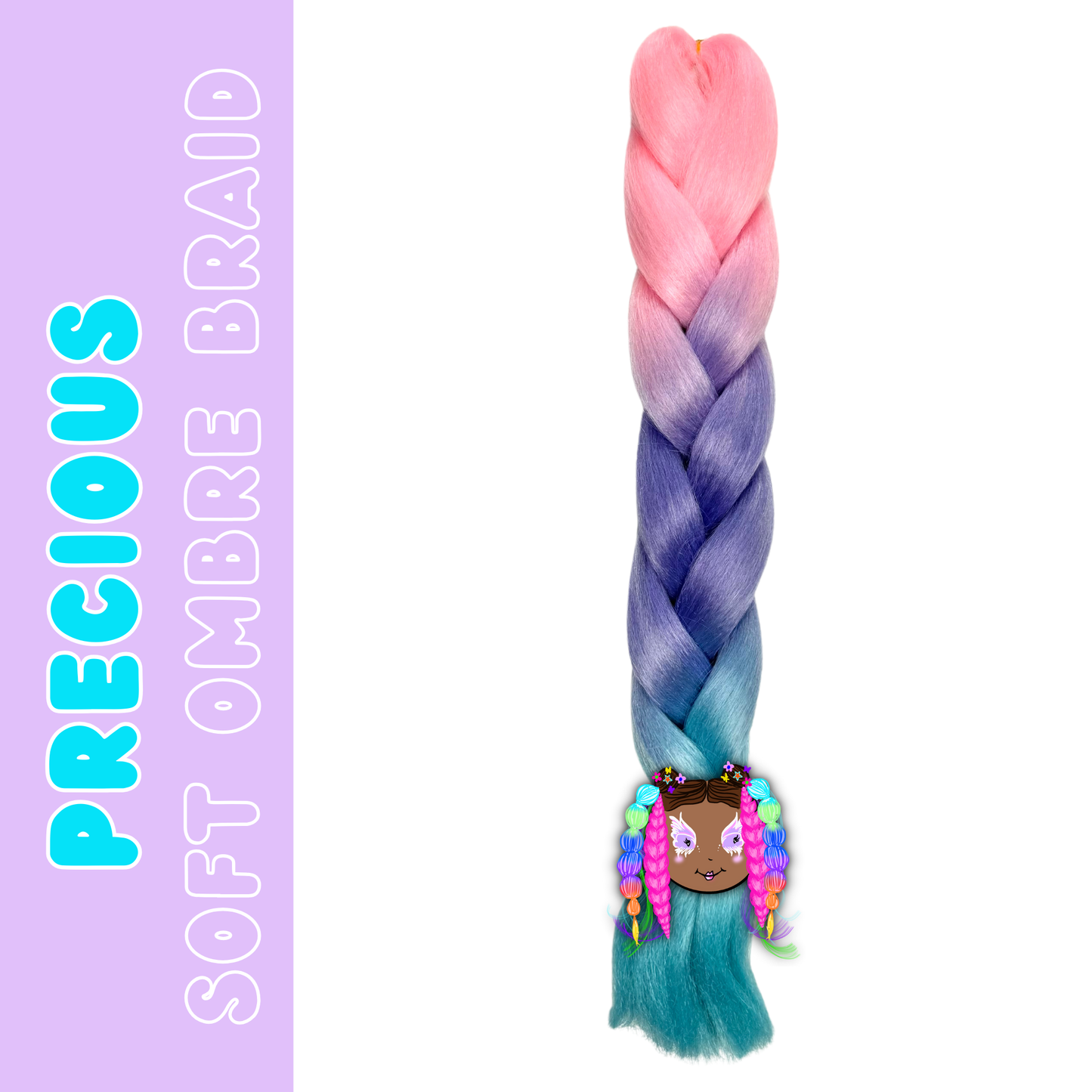 Ombre Soft Braid Hair 24 inch