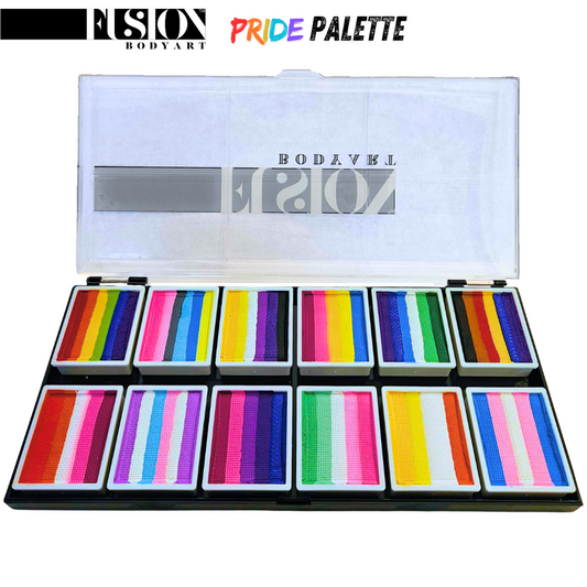 Fusion Body Art PRIDE Face Painting Palette