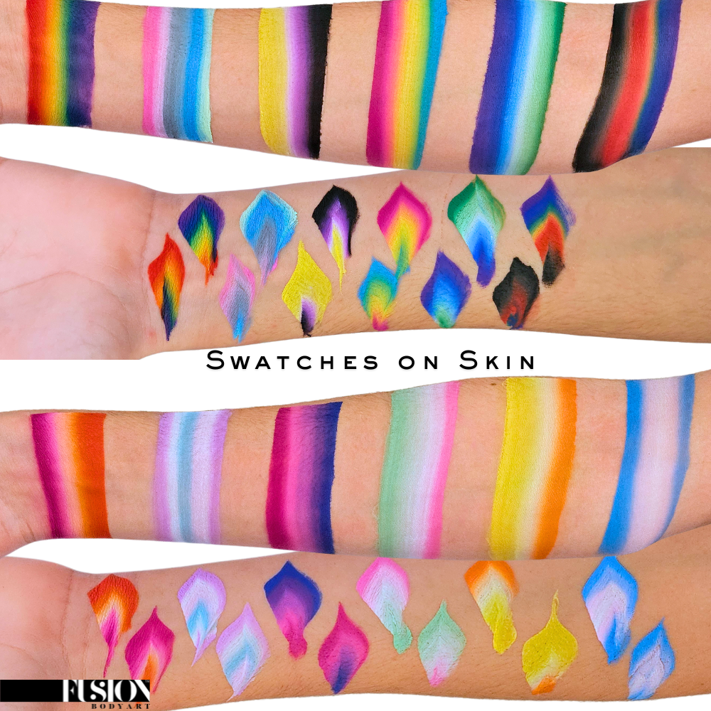 Fusion Body Art PRIDE Face Painting Palette