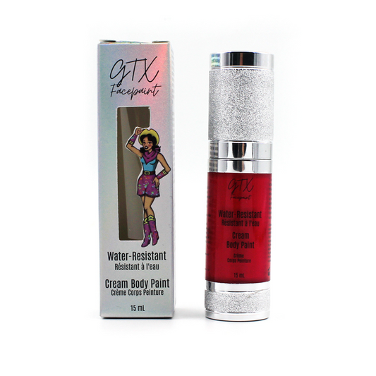 GTX Water Resistant Cream Regular Face Paint - RODEO - Red