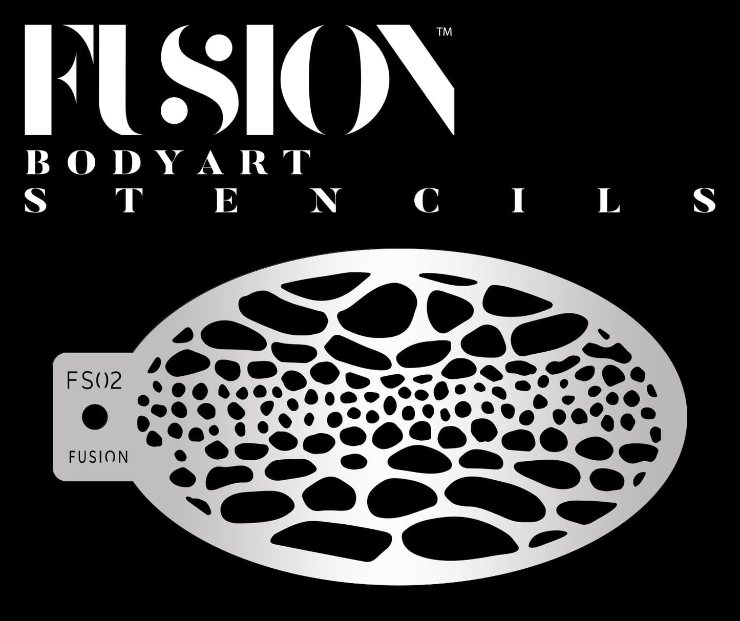 Fusion Face Paint Stencil - Spot Animal Print - FS02