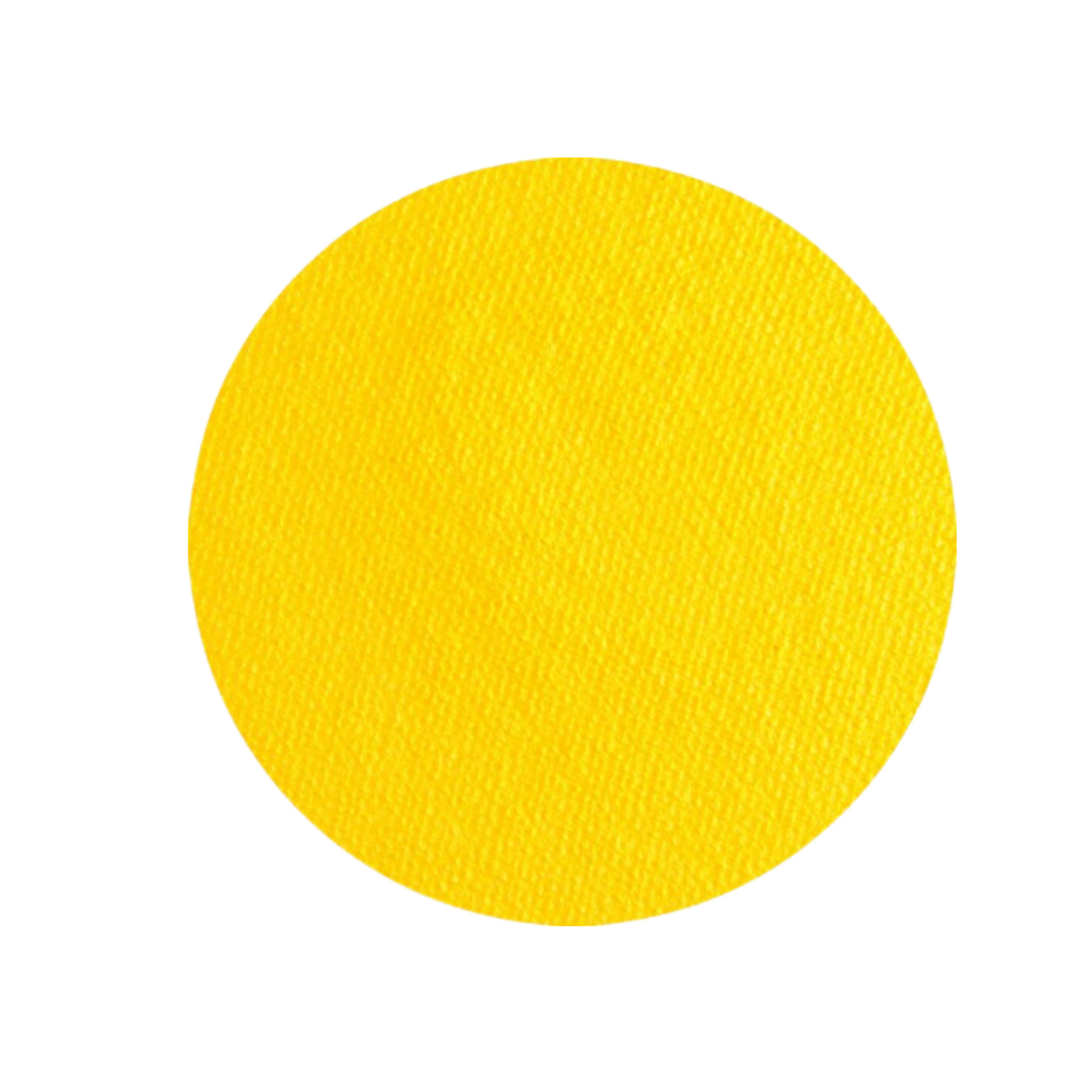 Superstar Bright Yellow face paint no logo