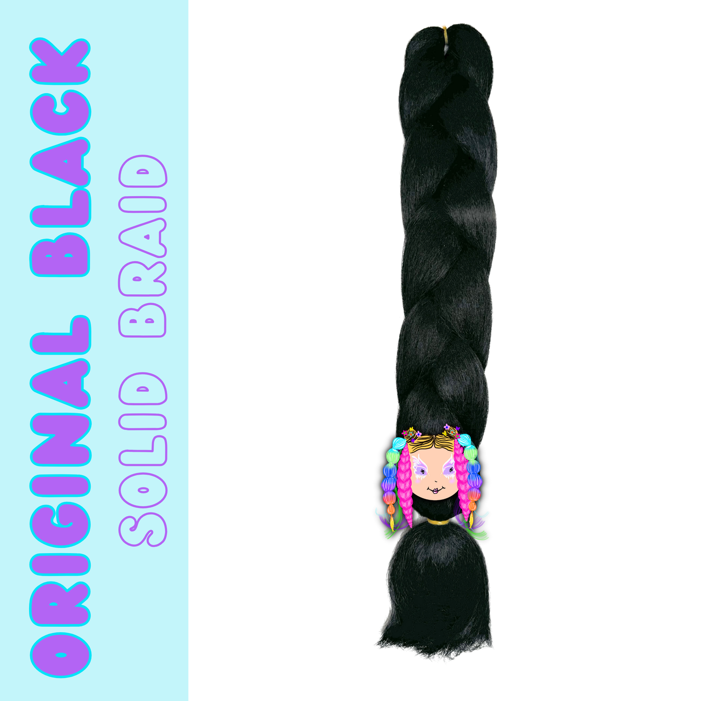 Solid Braid Hair 24 inch