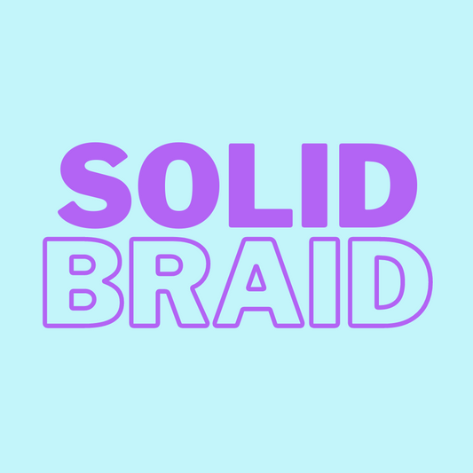 Solid Jumbo Braid Word